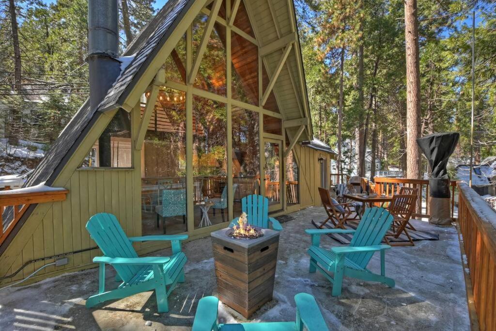 Lakes Edge Lodge A-Frame Steps Away From The Lake! Lake Arrowhead Exterior photo